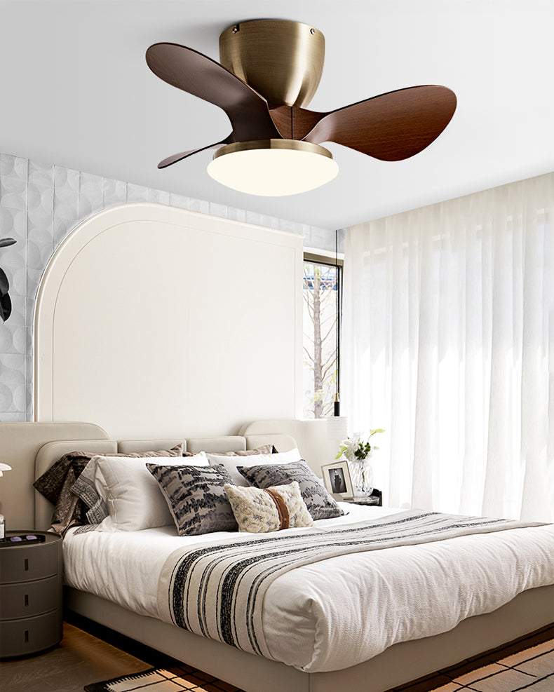 WOMO 24 Inch Small Low Profile Ceiling Fan Lamp - WM5159