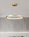 WOMO LED Kronleuchter Ring aus Messing-WM2357 thumbnail