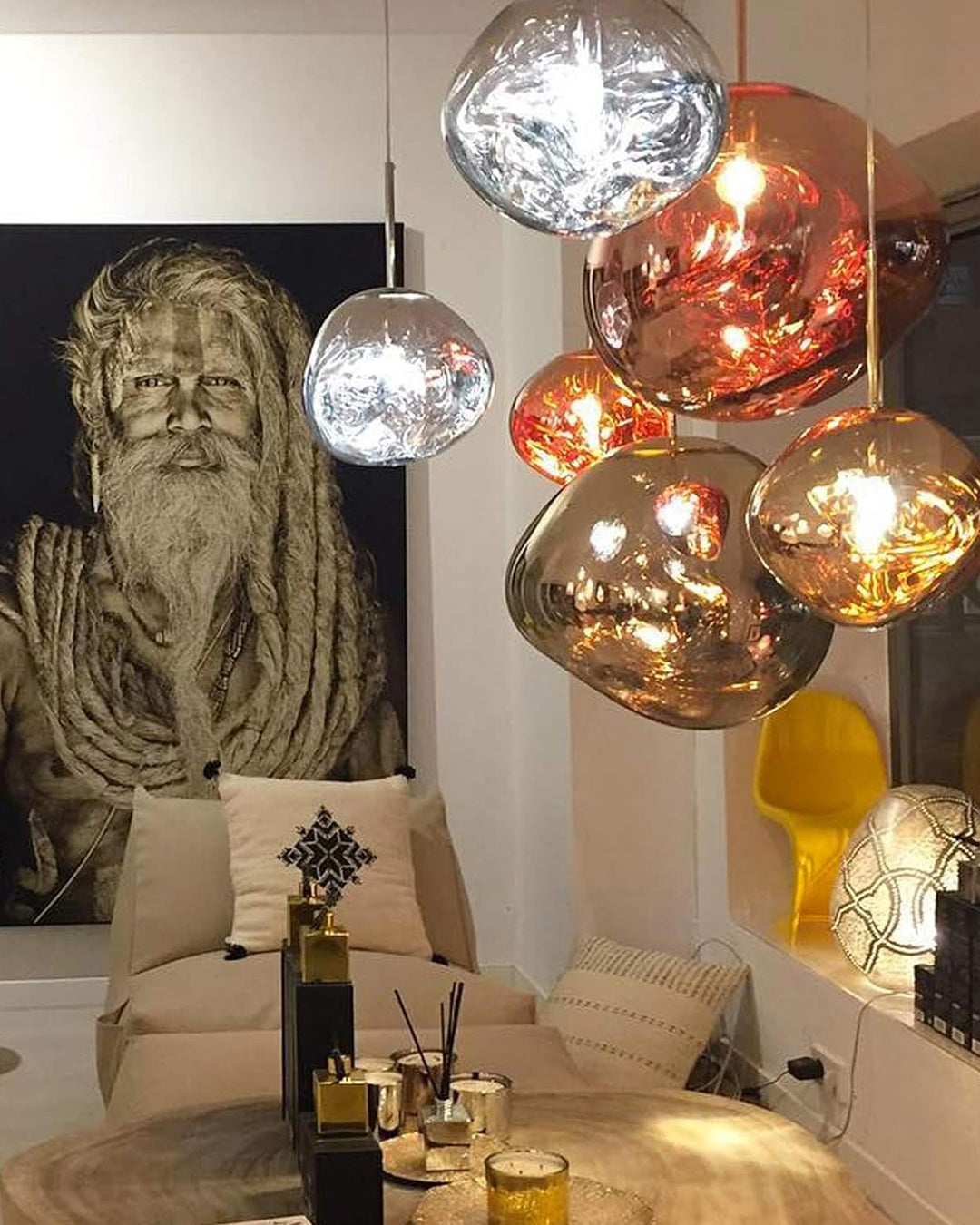 WOMO Melt Hanging Lava Large Pendant Light-WM2690