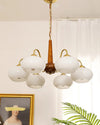 WOMO Schlafzimmer Kronleuchter Vintage Glas-WM2303 thumbnail