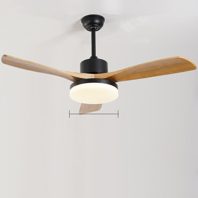 WOMO 3 Wood Blade Ceiling Fan Lamp - WM5174