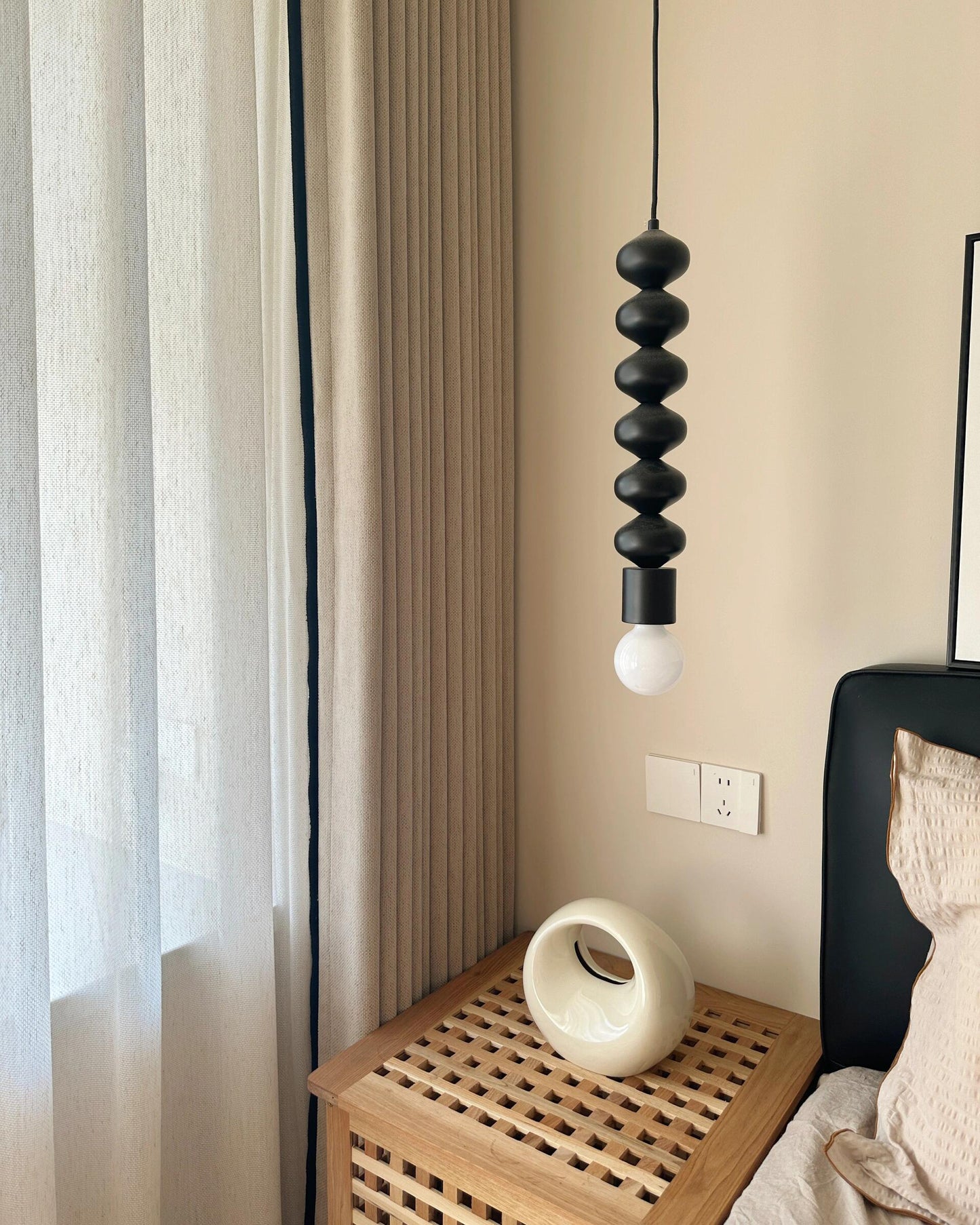 WOMO Bauhaus Bead Bedside Pendant Light-WM2133