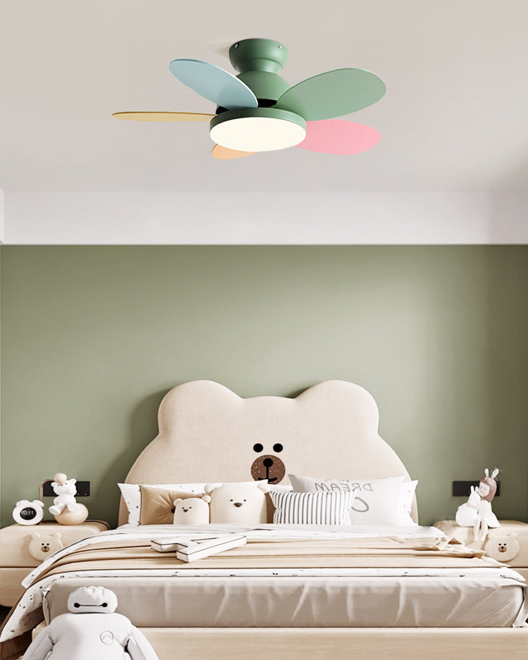 WOMO Children Low Profile Ceiling Fan Lamp - WM5157