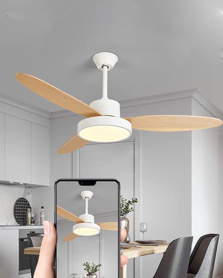 WOMO 3 Blade Ceiling Fan Lamp-WM5132
