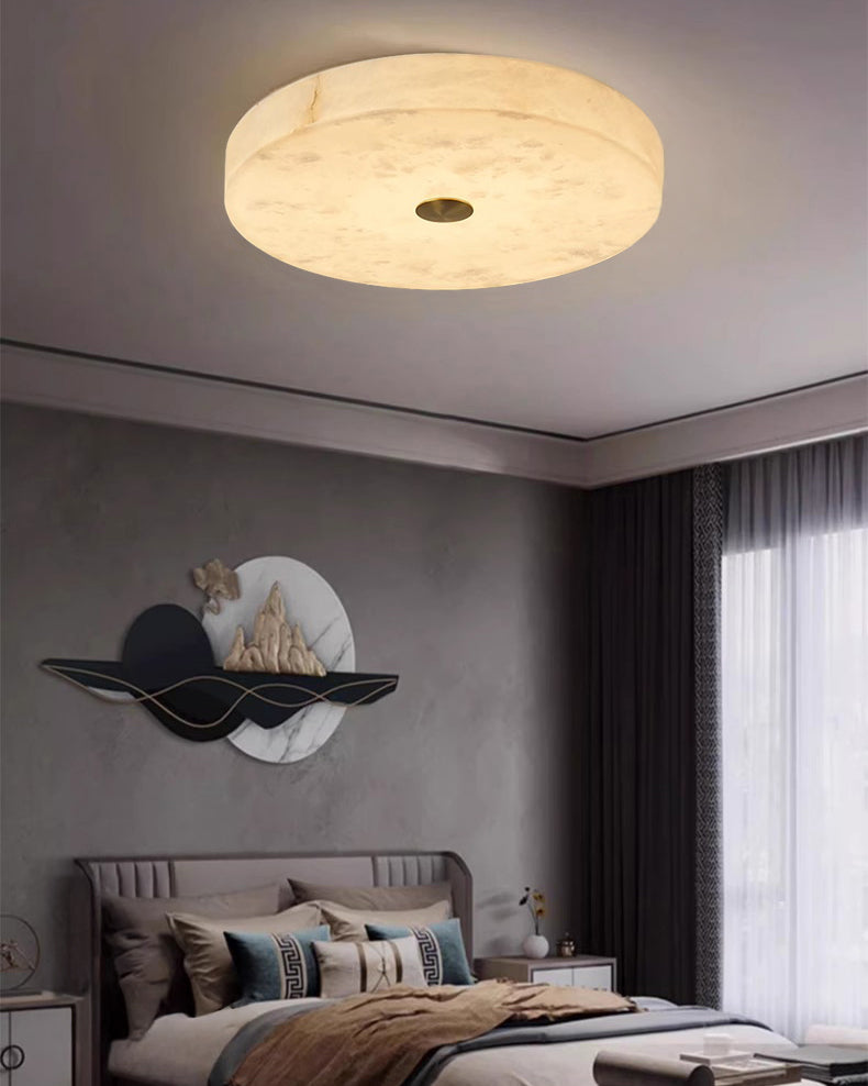 WOMO Plafonnier moderne rond en albâtre-WM1118