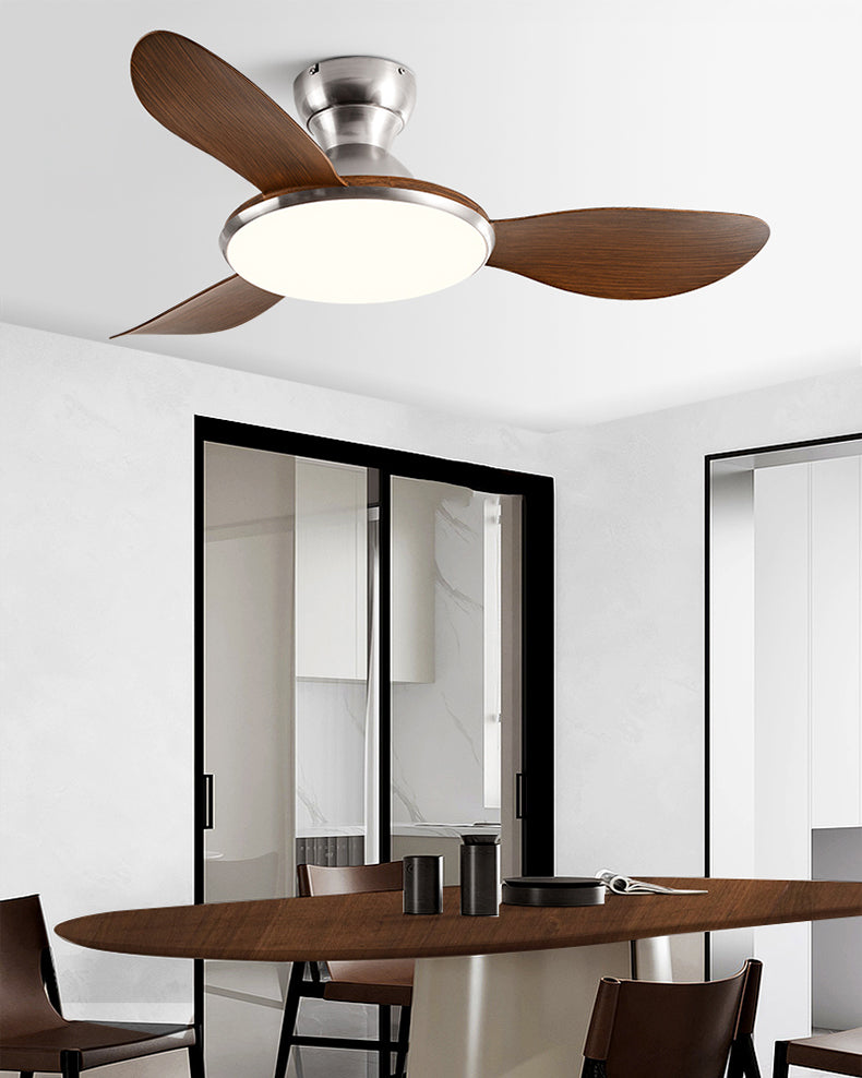 WOMO Low Profile Ceiling Fan with Bright Light - WM5155