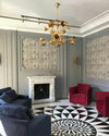 WOMO Vintage Kronleuchter Gold Wohnzimmer-WM2614 thumbnail
