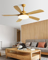 WOMO Scandi 5-Blatt-Deckenventilatorlampe-WM5125 thumbnail