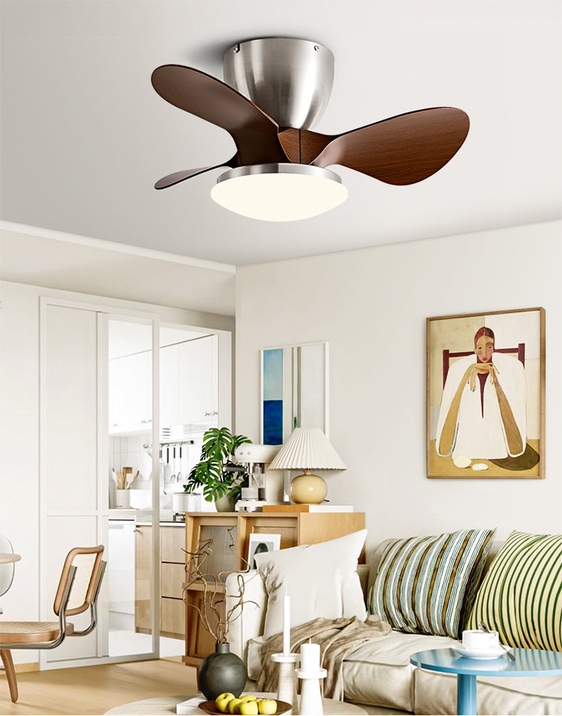 WOMO 24 Inch Small Low Profile Ceiling Fan Lamp - WM5159