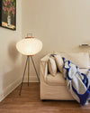 WOMO Laterne Dreibein Stoff Stehlampe-WM7090 thumbnail