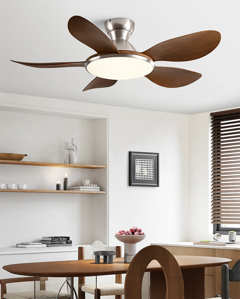 WOMO Low Profile Ceiling Fan with Bright Light - WM5155