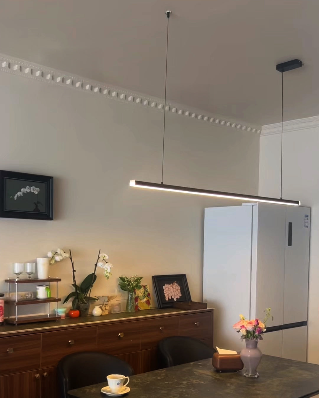 WOMO Extra Long Linear Pendant Light-WM2011