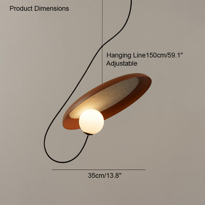 WOMO Acoustic Disc Pendant Light-WM2080