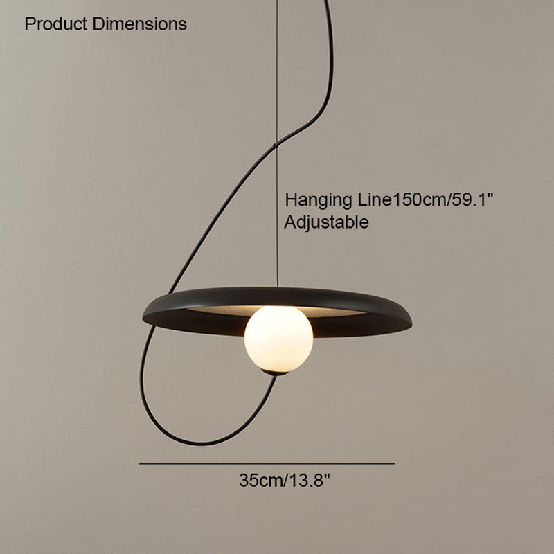 WOMO Acoustic Disc Pendant Light-WM2080