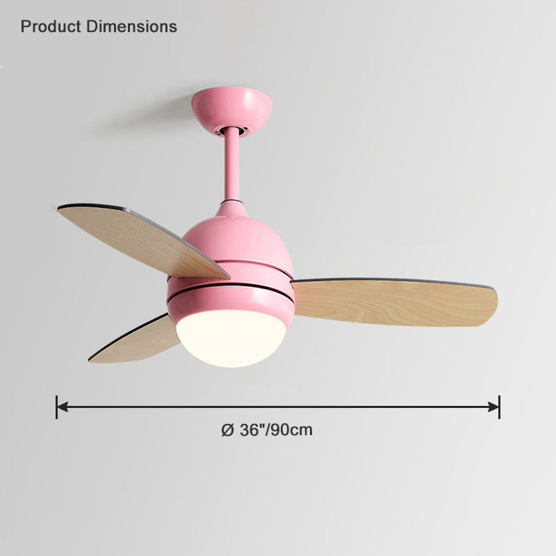 WOMO Scandi Ceiling Fan Lamp-WM5017
