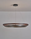 WOMO LED Kronleuchter Ring Esstisch Holz Landhaus Modern-WM2492 thumbnail