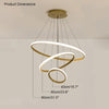 WOMO 3er Kronleuchter LED Ring-WM2006 thumbnail