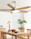 WOMO Scandi Wende-Deckenventilator mit Licht-WM5002 thumbnail