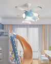 WOMO Flugzeug Kinder Deckenventilator Lampe-WM5007 thumbnail