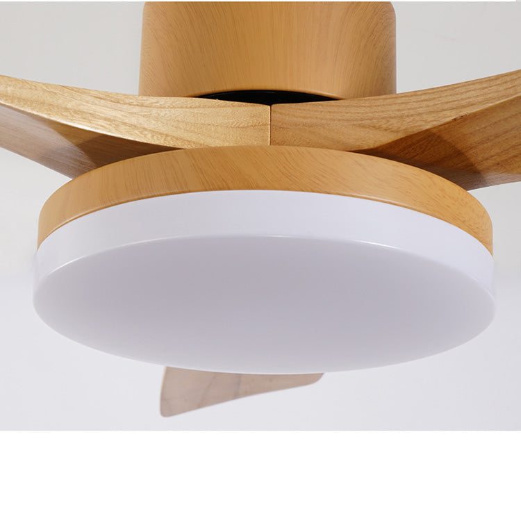 WOMO 3 Wood Blade Ceiling Fan Lamp - WM5174