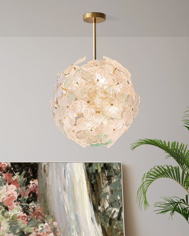 WOMO Glass Orb Chandelier-WM2404