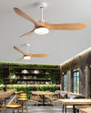 WOMO Propeller-Deckenventilatorlampe aus Holz-WM5008 thumbnail