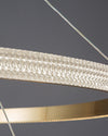 WOMO LED Kronleuchter Ring aus Messing-WM2357 thumbnail