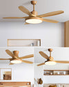 WOMO Scandi Wende-Deckenventilator mit Licht-WM5002 thumbnail