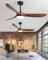 WOMO Propeller-Deckenventilatorlampe aus Holz-WM5008 thumbnail