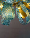 WOMO Pfauenblauer linearer Kronleuchter-WM2213c thumbnail