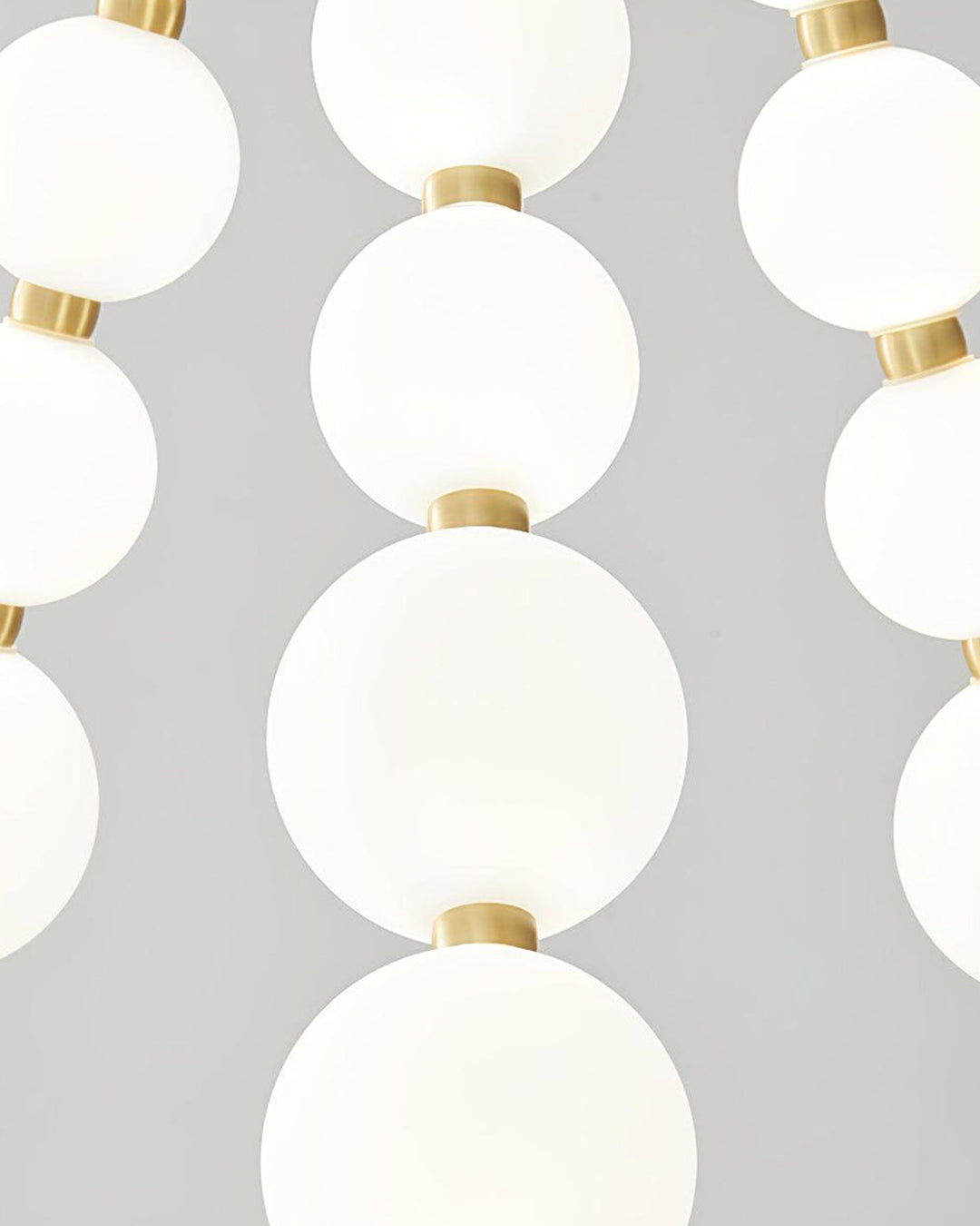 WOMO Pearl Brass Globe Chandelier-WM2102e