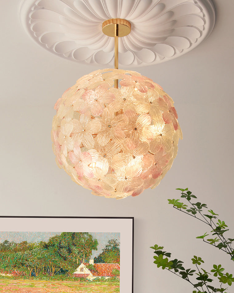WOMO Glass Orb Chandelier-WM2404