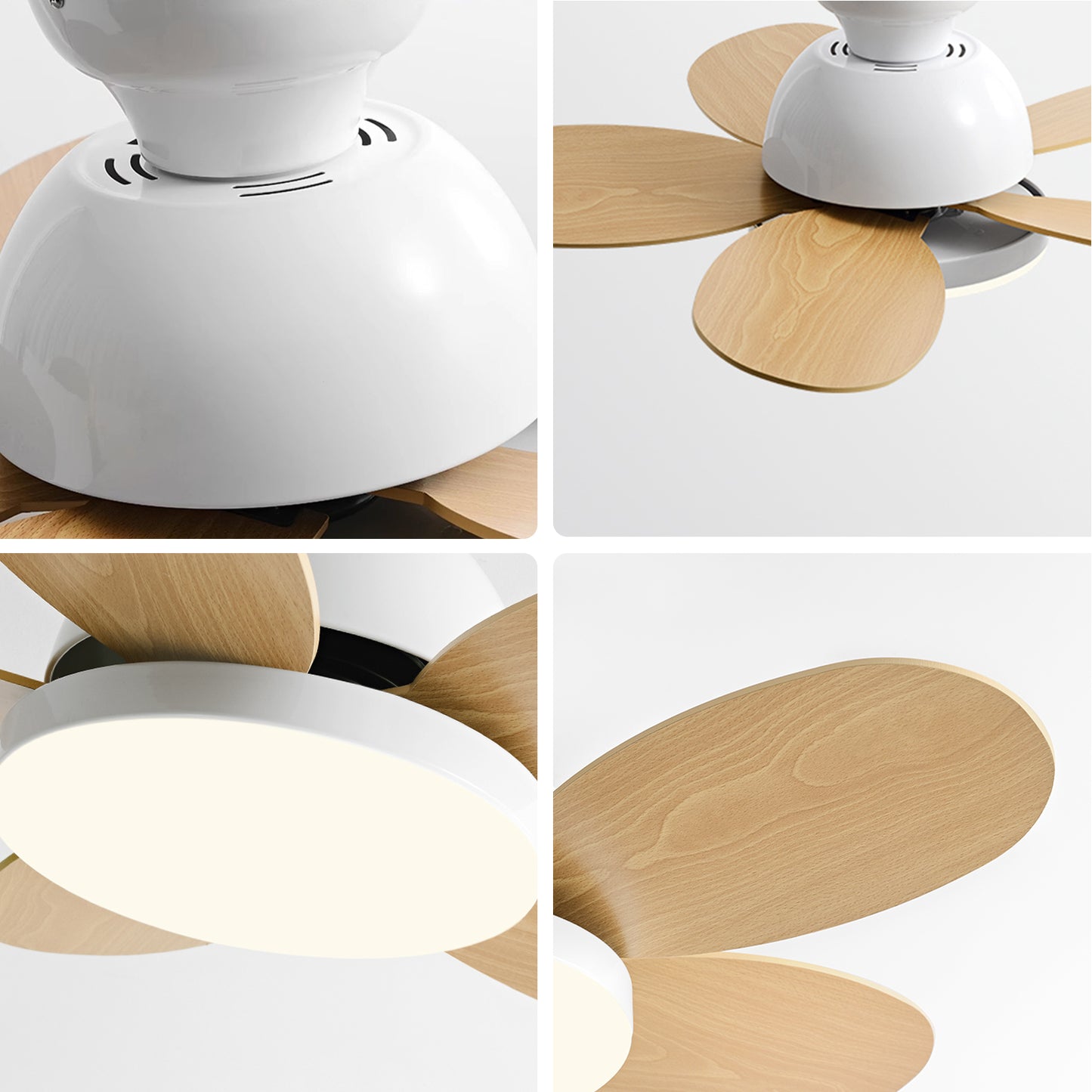 WOMO Children Low Profile Ceiling Fan Lamp - WM5158