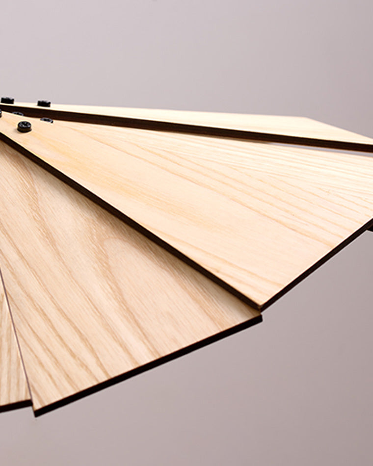 WOMO Petal Wood Pendant Light-WM2525