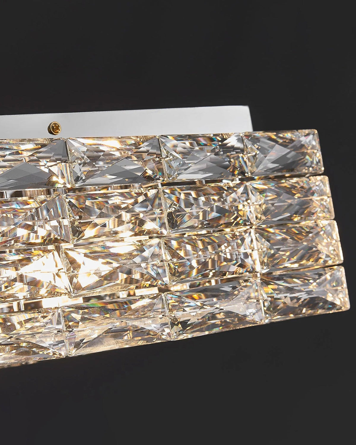 WOMO Spot encastré carré en cristal – WM1130