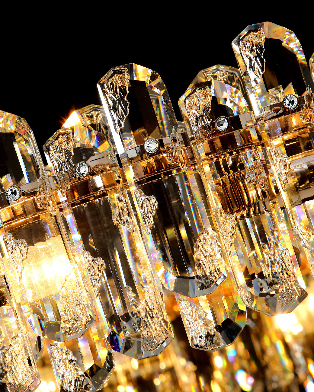 WOMO Crystal Round Chandelier-WM2406