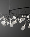 WOMO Design Kronleuchter Rund Wohnzimmer-WM2435 thumbnail