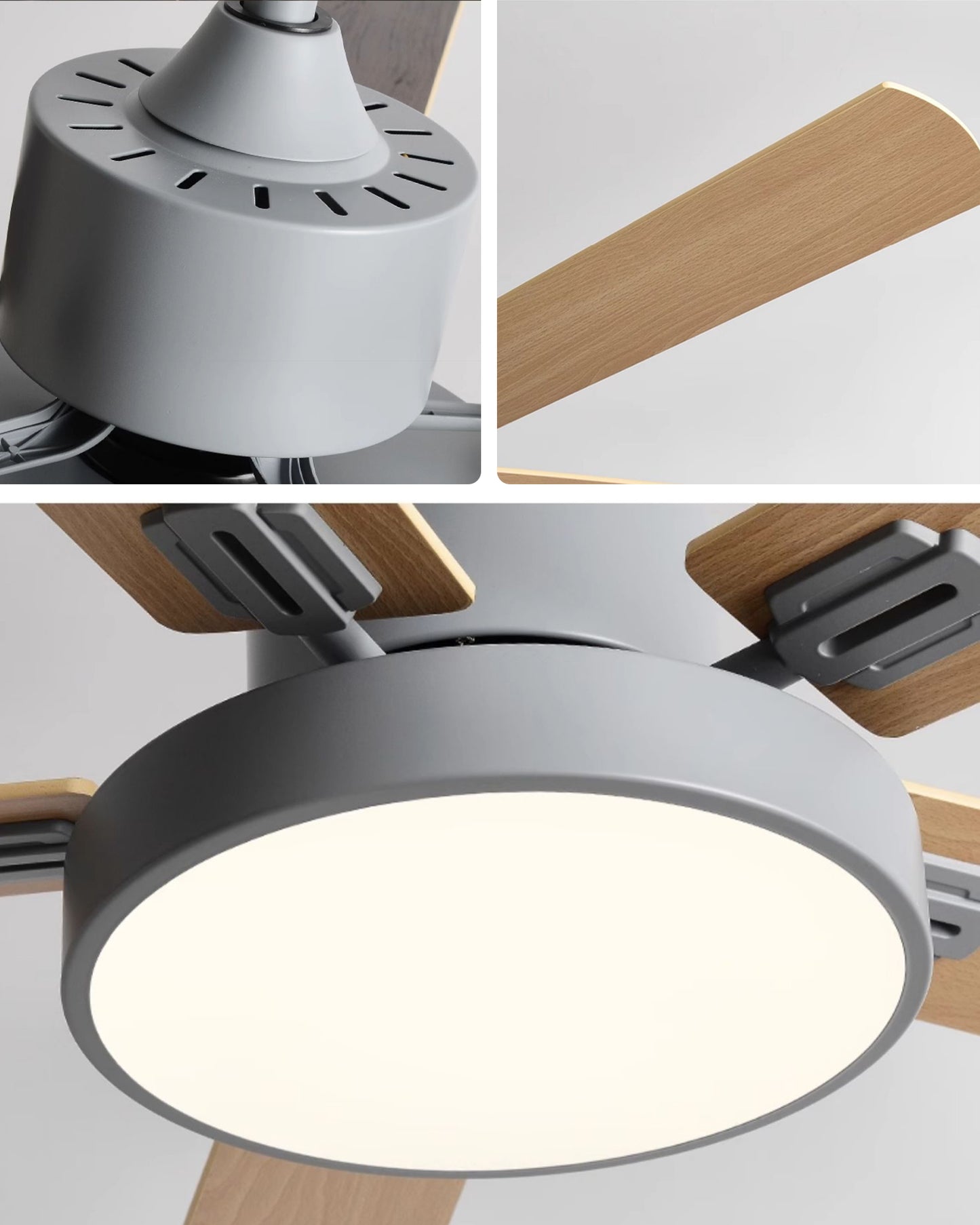 WOMO 5 Blade Ceiling Fan Lamp - WM5177