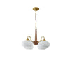 WOMO Schlafzimmer Kronleuchter Vintage Glas-WM2303 thumbnail