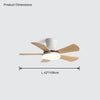 WOMO Scandi Low Profile Deckenventilatorlampe-WM5086 thumbnail