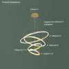 WOMO Stufenring-LED-Kronleuchter-WM2159 thumbnail