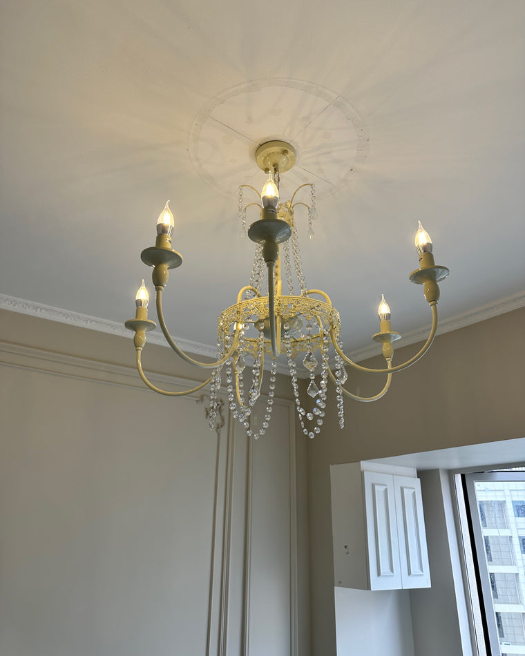 WOMO French Candelabra Crystal Chandelier-WM2398