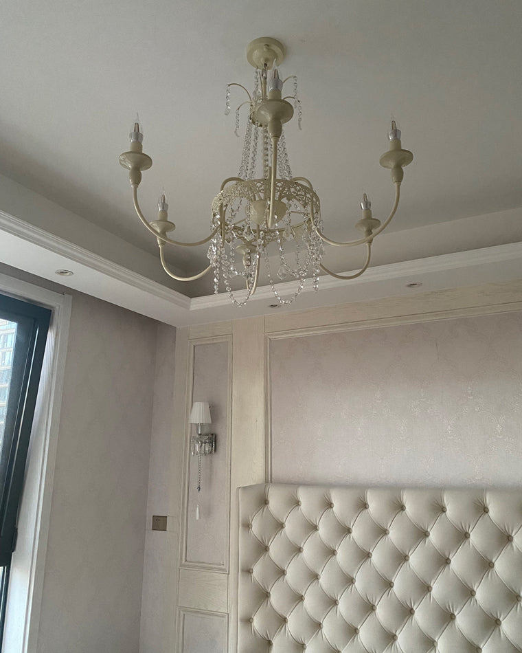 WOMO French Candelabra Crystal Chandelier-WM2398