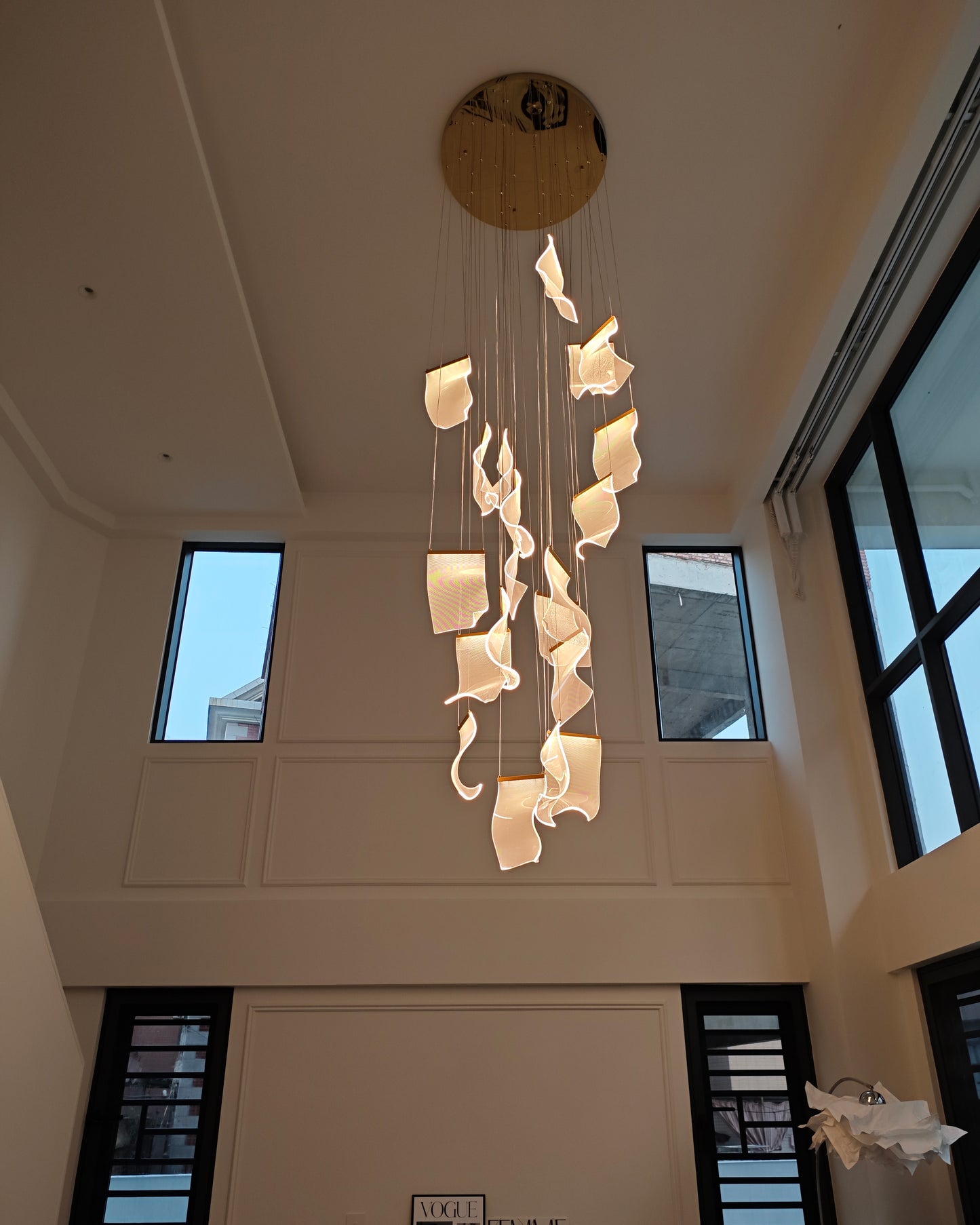 WOMO Breeze Dimmable Acrylic Chandelier-WM2158