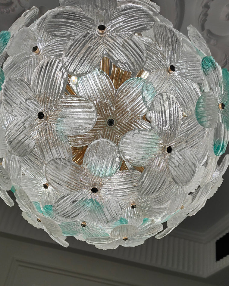 WOMO Glass Orb Chandelier-WM2404