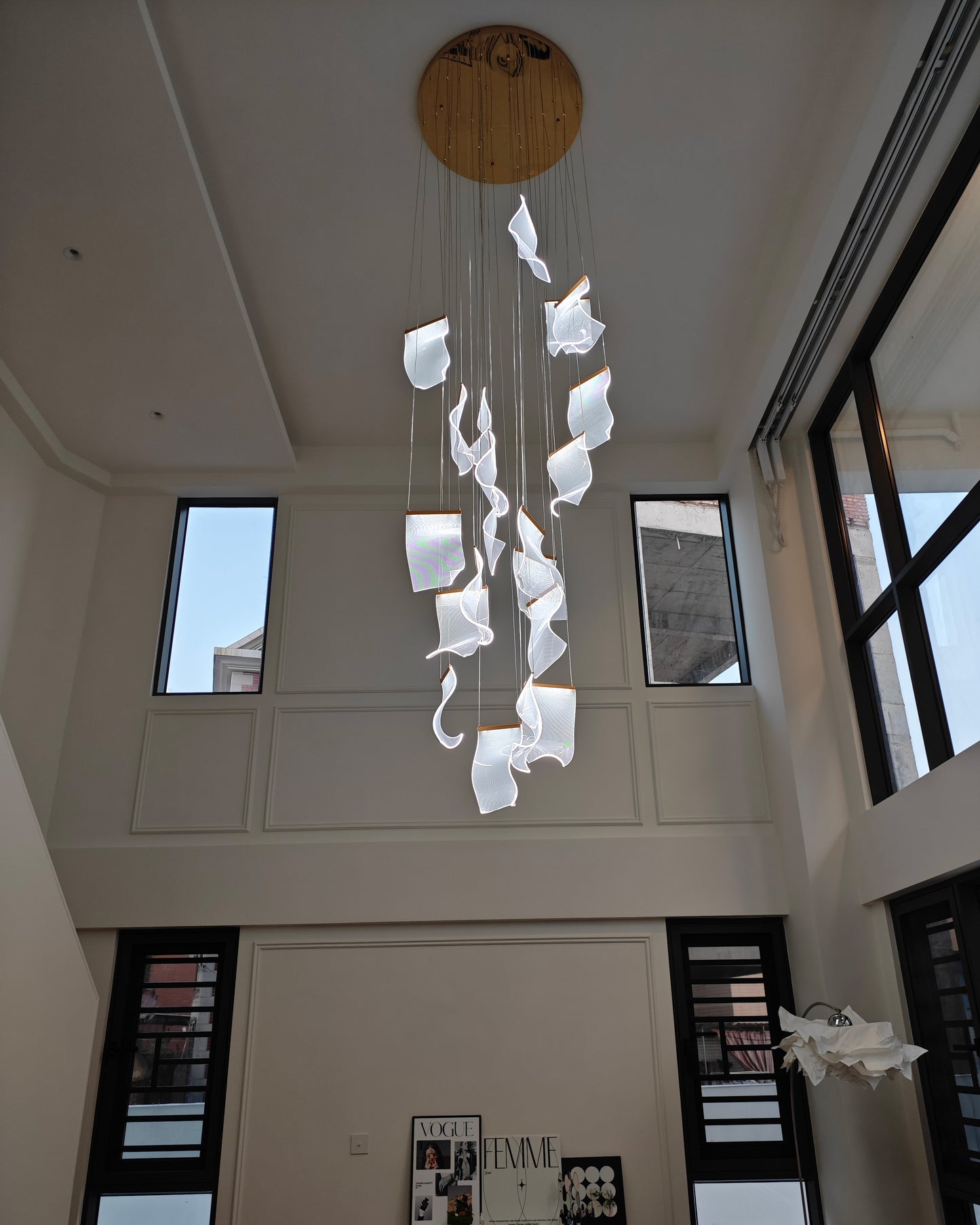 WOMO Breeze Dimmable Acrylic Chandelier-WM2158