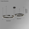 WOMO Schwarz/Gold Ring Led Kronleuchter-WM2009 thumbnail
