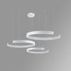 WOMO Schwarz/Gold Ring Led Kronleuchter-WM2009 thumbnail