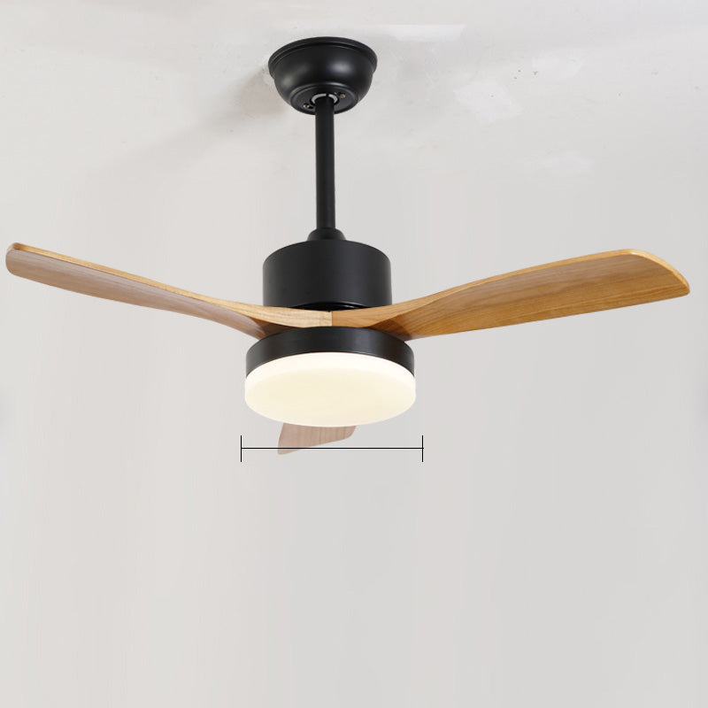 WOMO 3 Wood Blade Ceiling Fan Lamp - WM5174