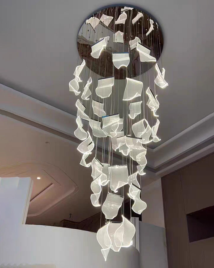 WOMO Breeze Dimmable Acrylic Chandelier-WM2158